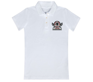 Stunt Team White Polo Shirt